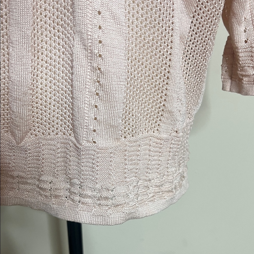 🦩🎟️🩰Women's Pink Knit Sweater - Picture 11 of 13